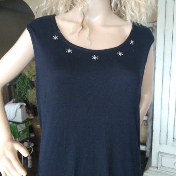 Black knit dress - Picture 2 of 3